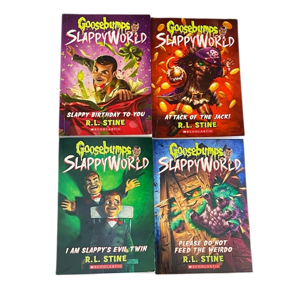 Goosebumps SlappyWorld Books 1-4